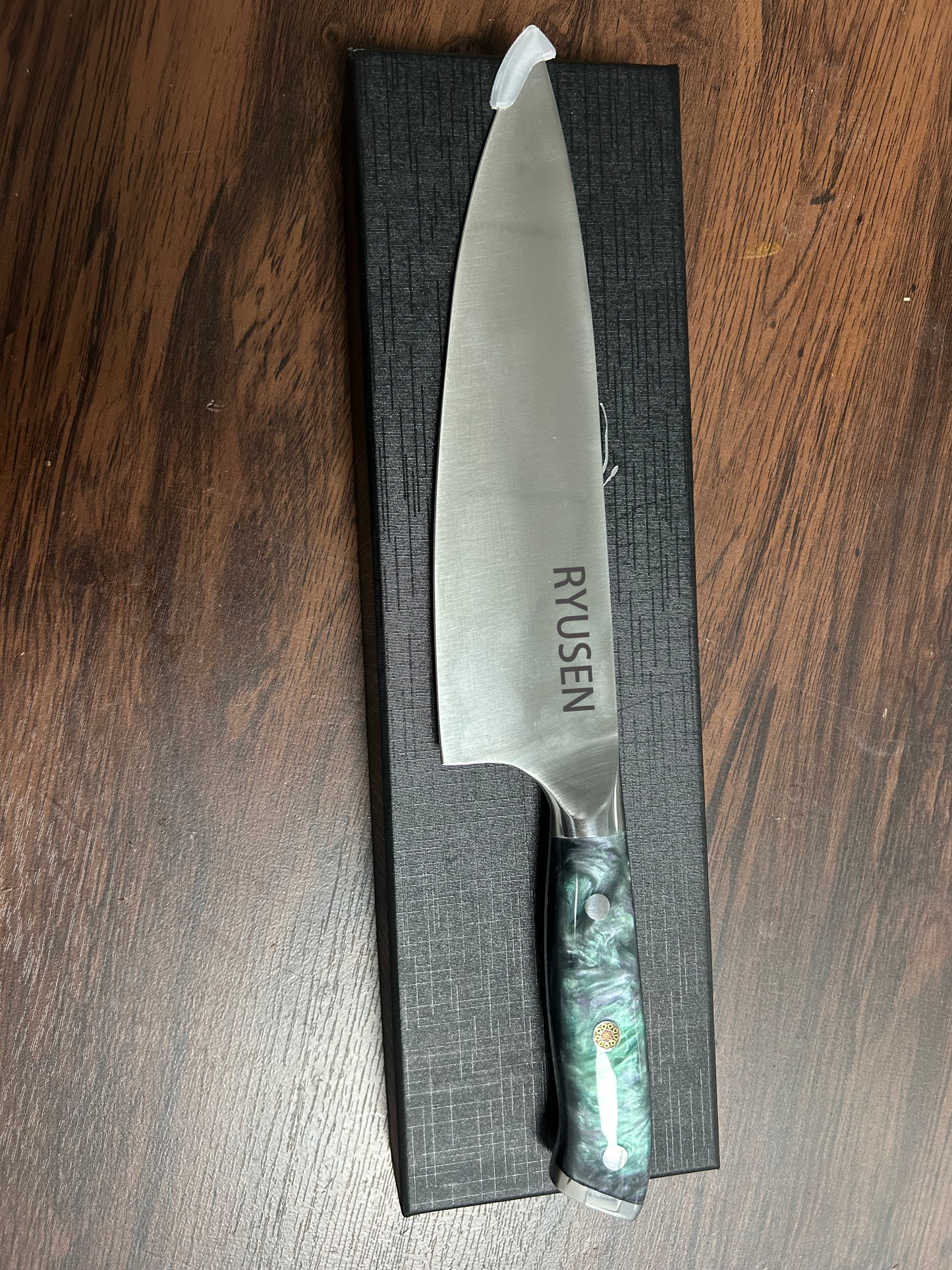 RYUSEN Chef Knife 8 Inch Professional Kitchen Knives l Japanese Chef's Knife Cooking Knife for Home Restaurant