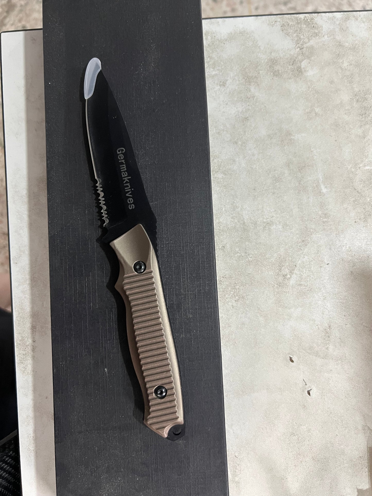 Germaknives High Carbon Steel Hunting Knives for Camping, BBQ
