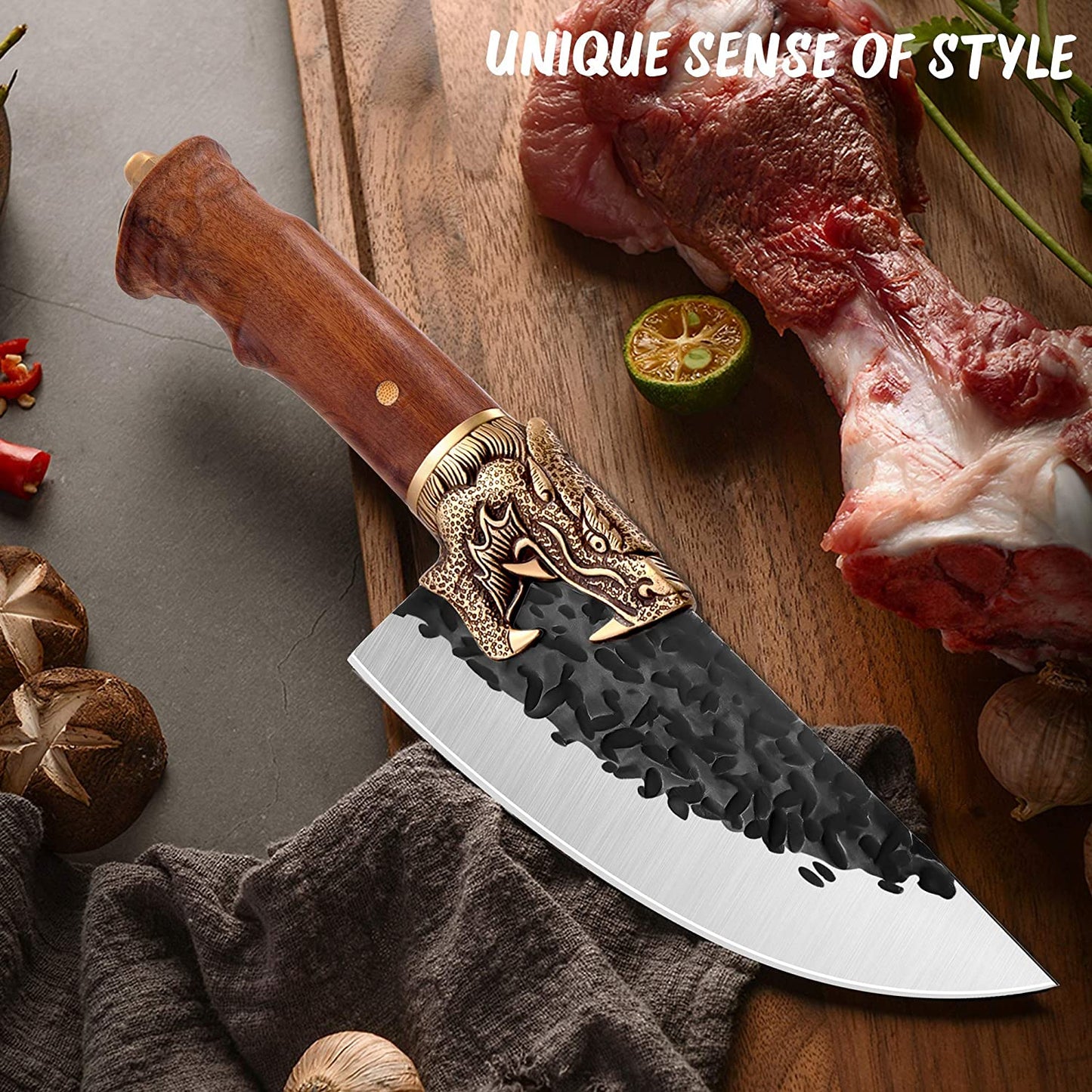 Dragon Series Meat Cleaver Knife