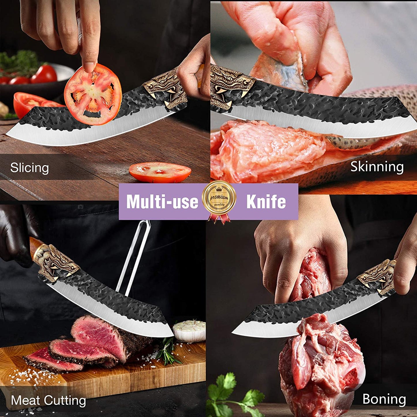 Dragon Series Butcher Knife