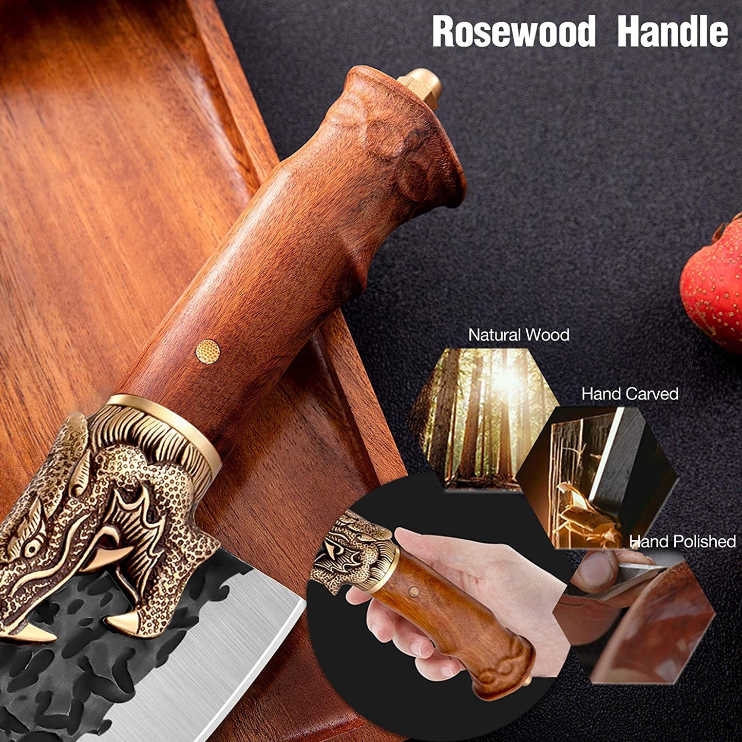 Dragon Series Meat Cleaver Knife