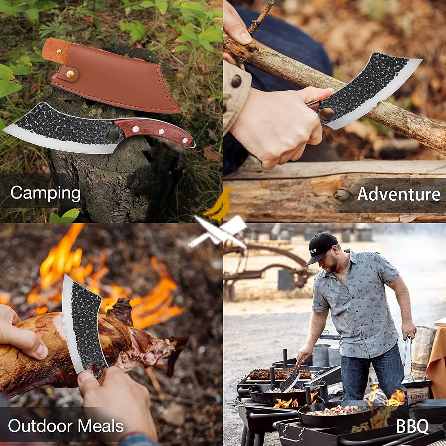 Dragon Series Meat Cleaver Knife