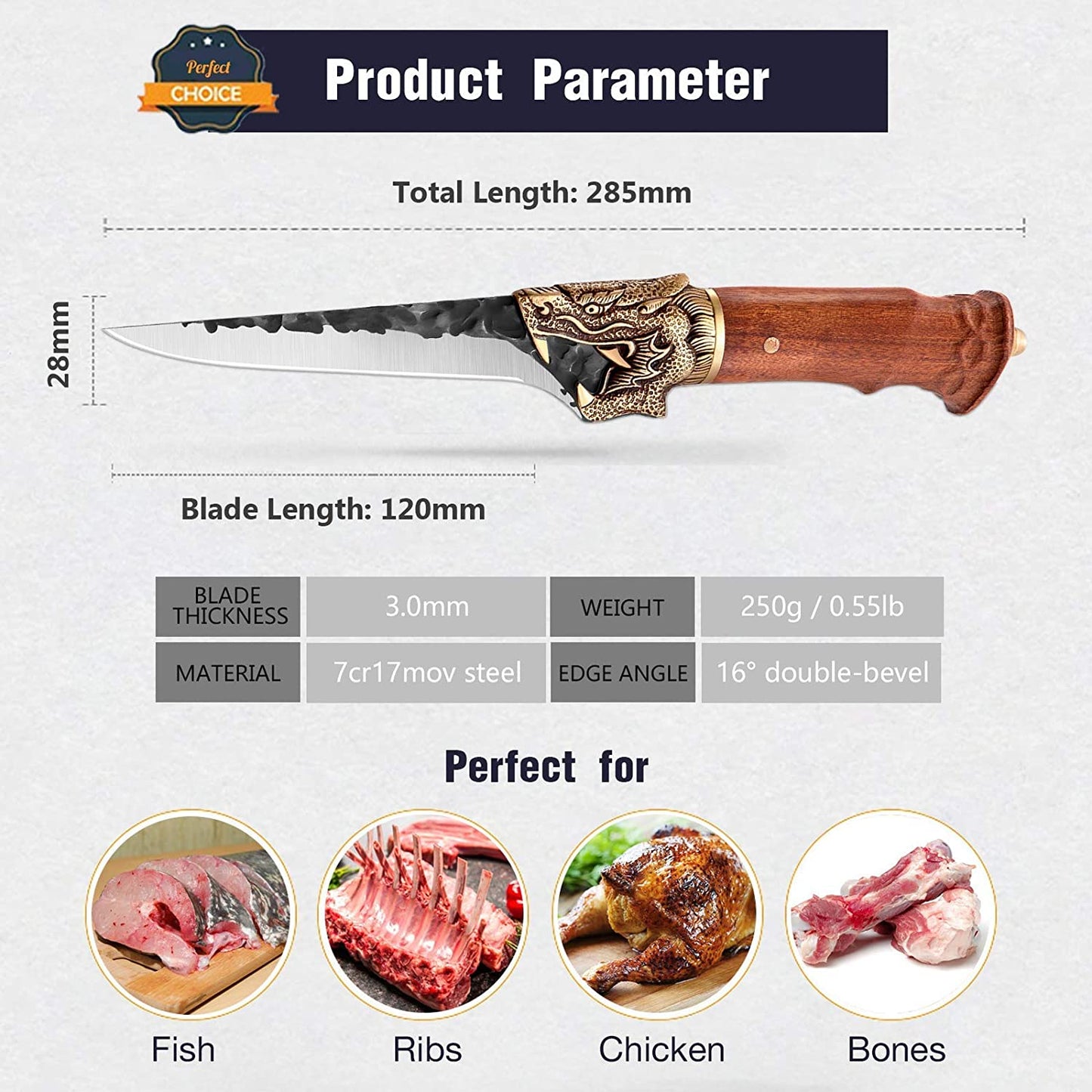 Dragon Series Fillet Knife