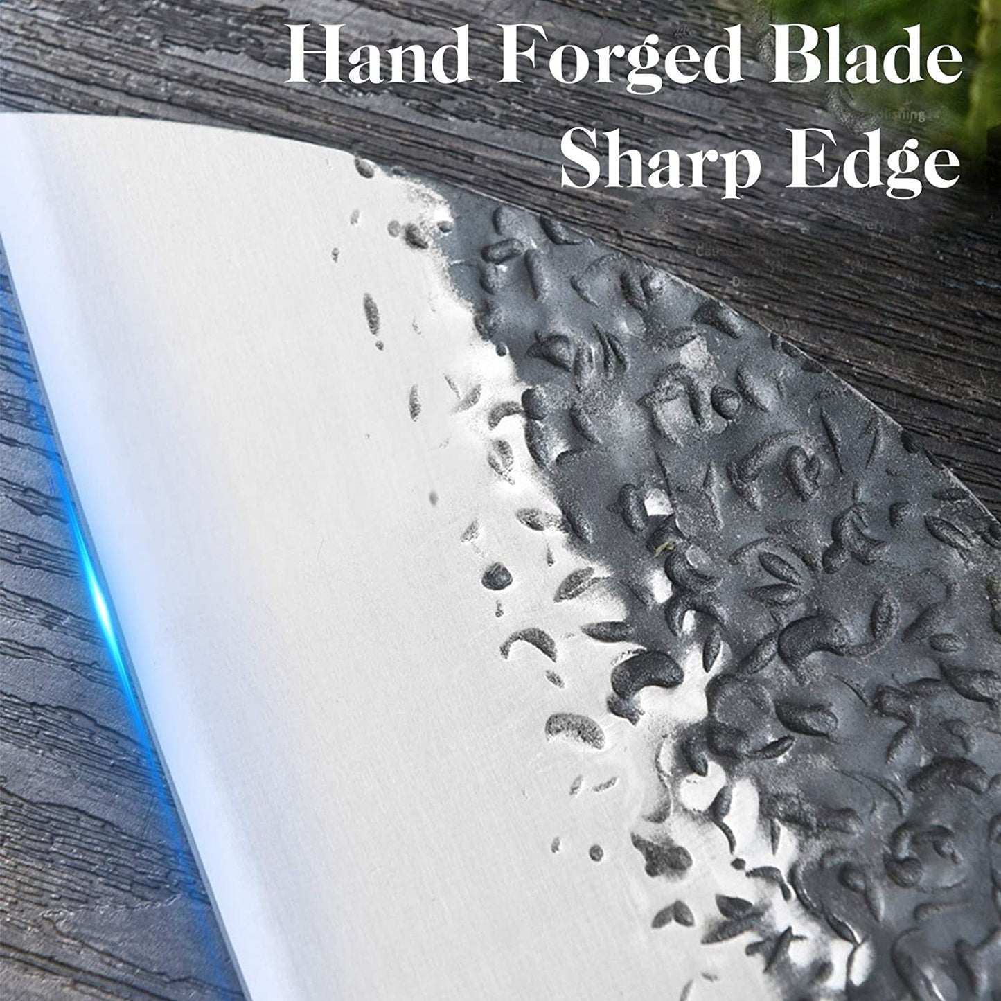 High Carbon Steel Serbian Chefs Knife