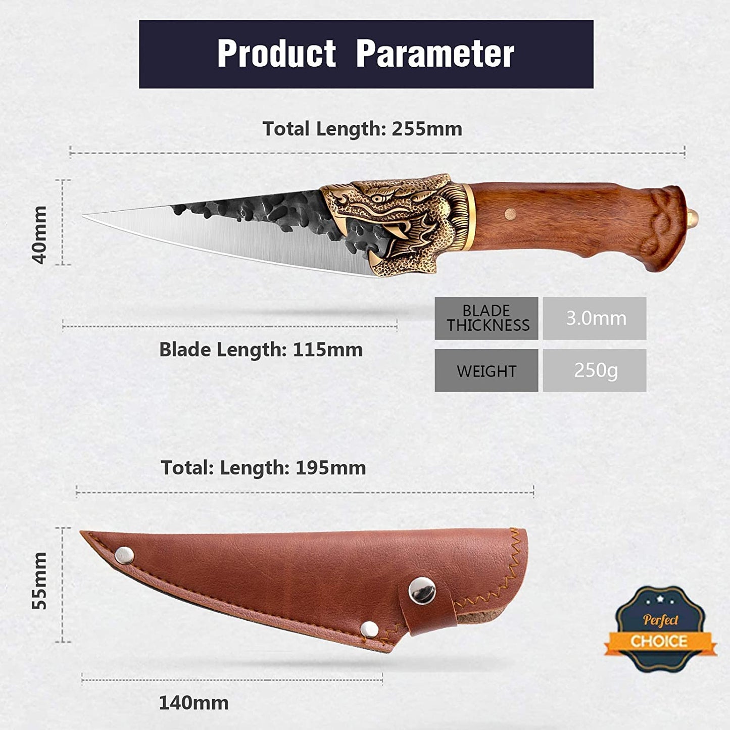 Dragon Series Multiuse Outdoor Knife