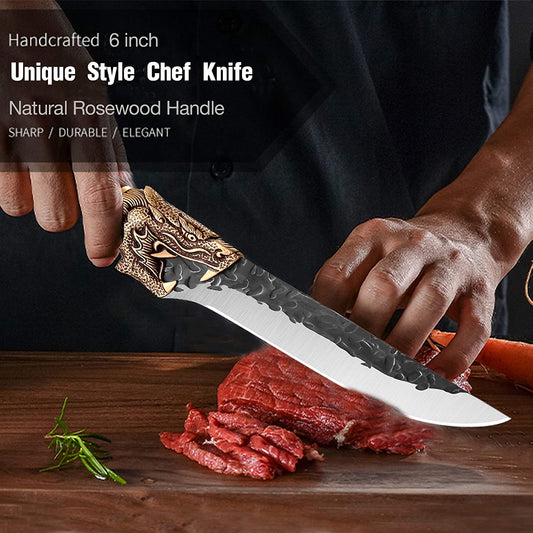 Dragon Series Boning Knife with Sheath