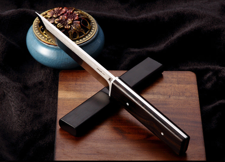 Mini Matsuda Samurai Outdoor Straight Pocket Knife