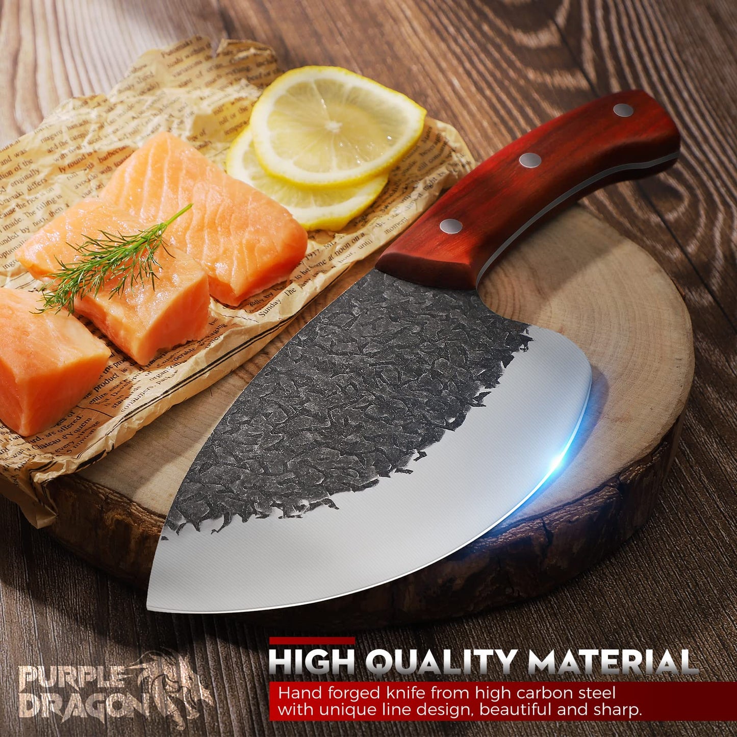 TIVOLI Full Tang Fish Fillet Knife