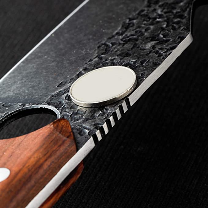Hand Forged Boning Knife - Bottle Opener Design