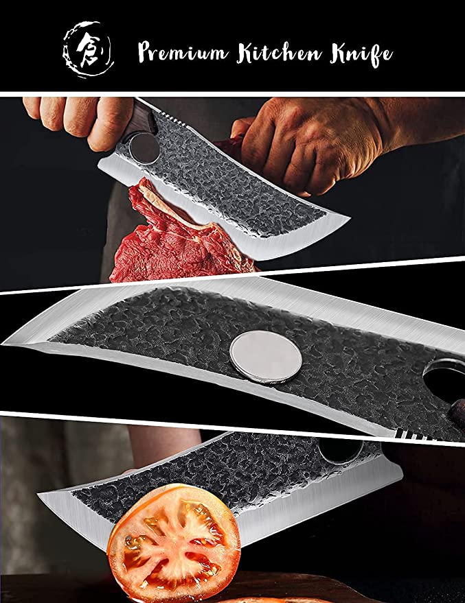 Hand Forged Meat Cleaver Knife