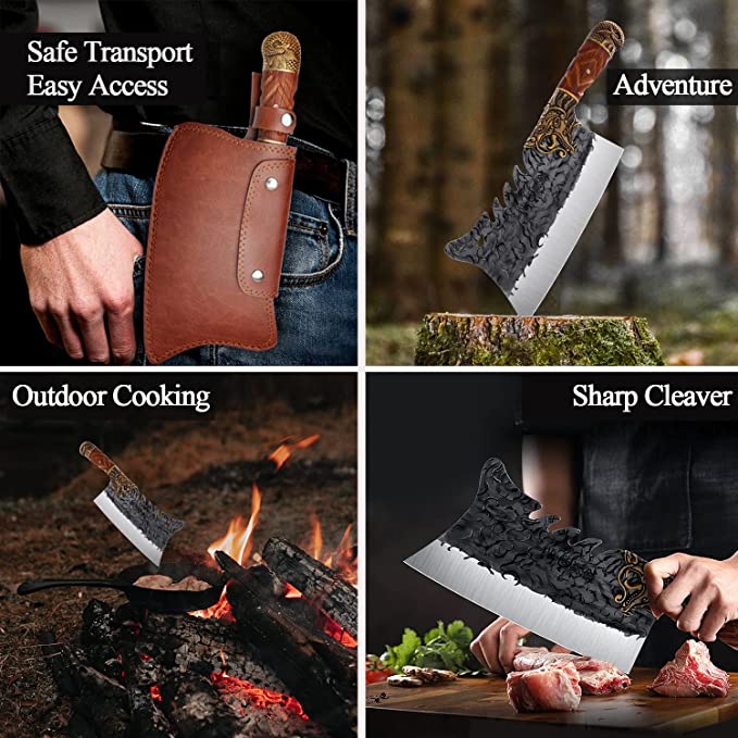Dragon Cleaver with Sheath