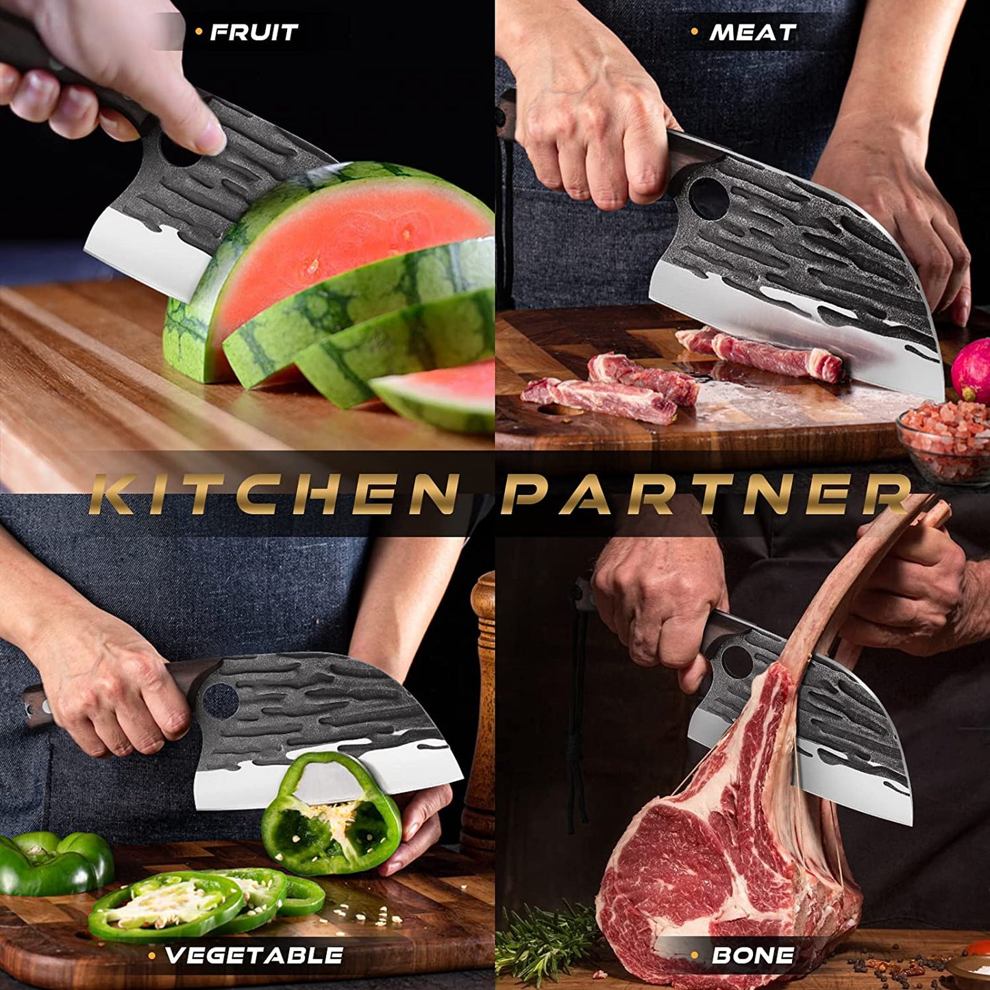 Upgrade Serbian Chef Knife