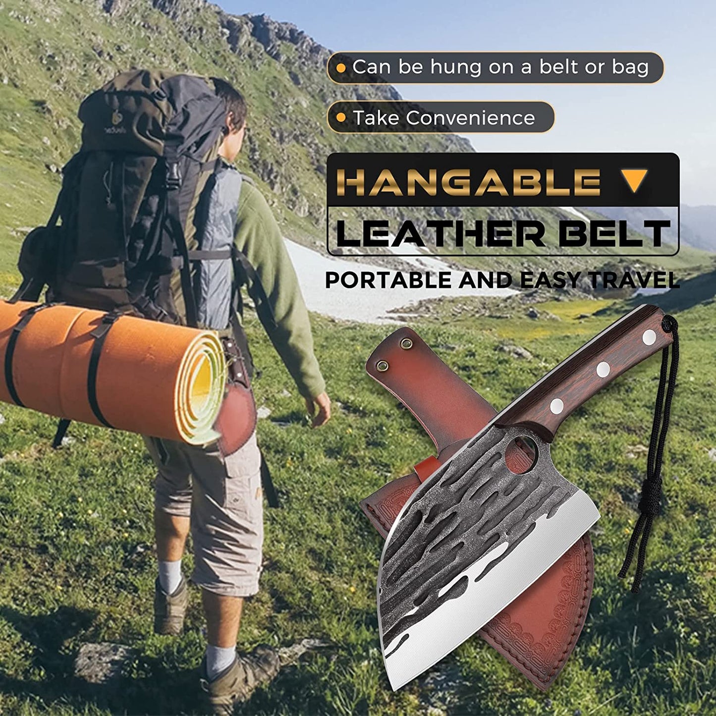 Upgrade Serbian Chef Knife