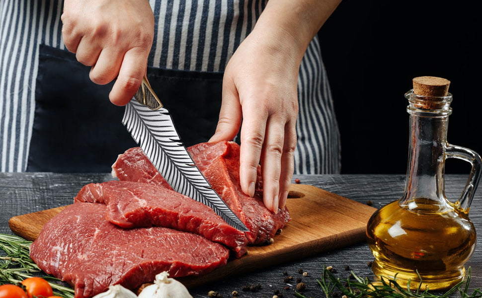 HIGH CARBON STEEL FEATHER KNIFE SERIES