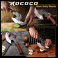 ROCOCO Viking Cleaver Knife Butcher Meat Cutting Boning Knife Hand Forged Chinese Kitchen Axe with Sheath Home Outdoor BBQ Camping Chirstmas Birthday Mother Father Gift Men