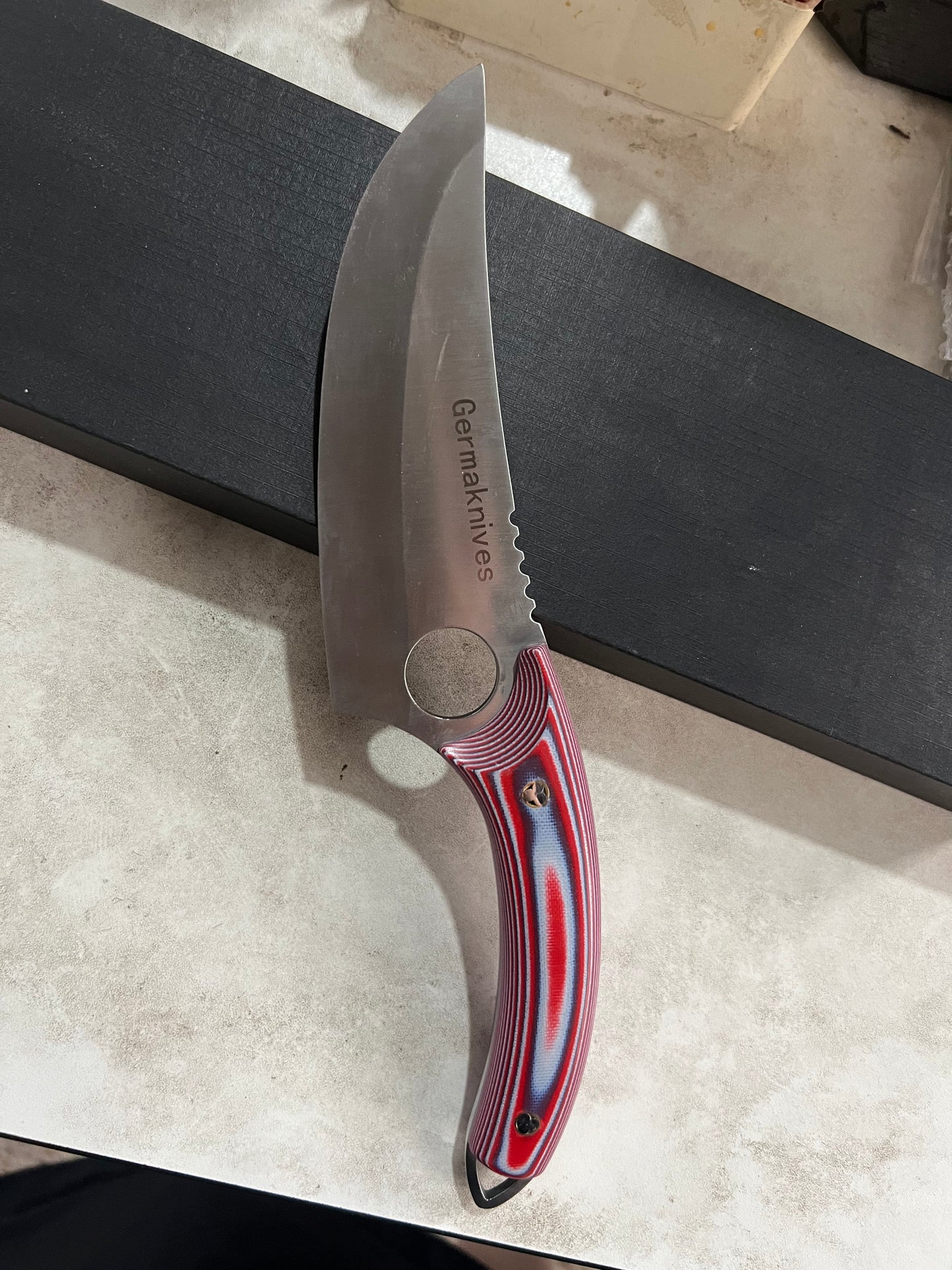 Germaknives Viking Knives Hand Forged Boning Knife Full Tang Japanese Chef Knife