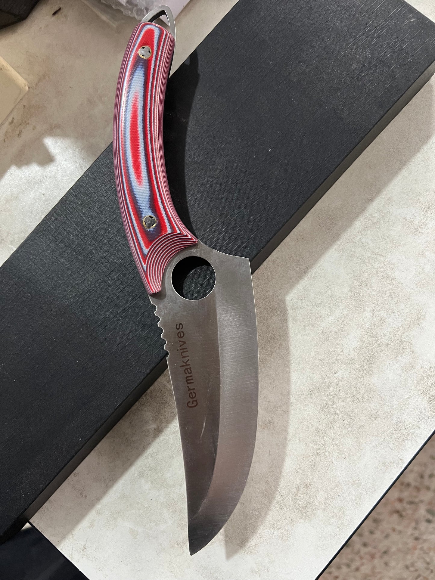 Germaknives Viking Knives Hand Forged Boning Knife Full Tang Japanese Chef Knife