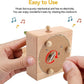 BAI GU UNCLE Woden Music Box with Moving Small Train, Wood Musicil Box Birthday Home Decoration for Kids Boys Girls