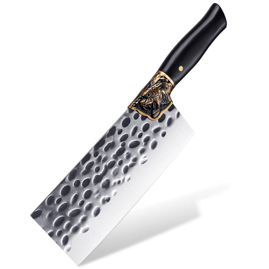 Professional Meat Vegetable Cleaver Hand Forged Butcher knife