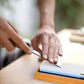 Premium Whetstone Set, Knife Sharpening Stone 2 Side Grit 1000/6000 Whetstone- Knife Sharpener- Non Slip Bamboo Base & Angle Guide