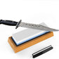 Premium Whetstone Set, Knife Sharpening Stone 2 Side Grit 1000/6000 Whetstone- Knife Sharpener- Non Slip Bamboo Base & Angle Guide