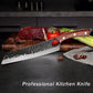 8.5 Inch Japanese Cleaver Knife for cutting meat, vegetable, fruits