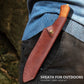 Phoenix Japanese Chef Knife, 7.8" Cleaver Knife for Meat, Vegetables, Fruits