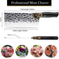 Professional Meat Vegetable Cleaver Hand Forged Butcher knife