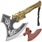 Heavy Duty Hatchet Axe with Carved Dragon Handle