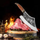 Stainless Steel Tiger Cleaver with Sheath