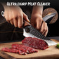 Huusk Viking Knives Hand Forged Boning Knife Full Tang Japanese Chef Knife with Sheath