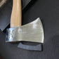 GRUMPY BEAR Heavy Duty Hatchet Axe with Wooden Handle
