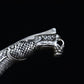 Silver Dragon Kitchen Knife Meat Cleaver with Leather Case